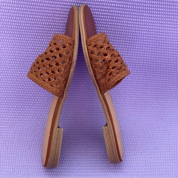 Universal Thread Ellen Cognac Brown Sandal slide women’s 10 - Picture 5 of 7